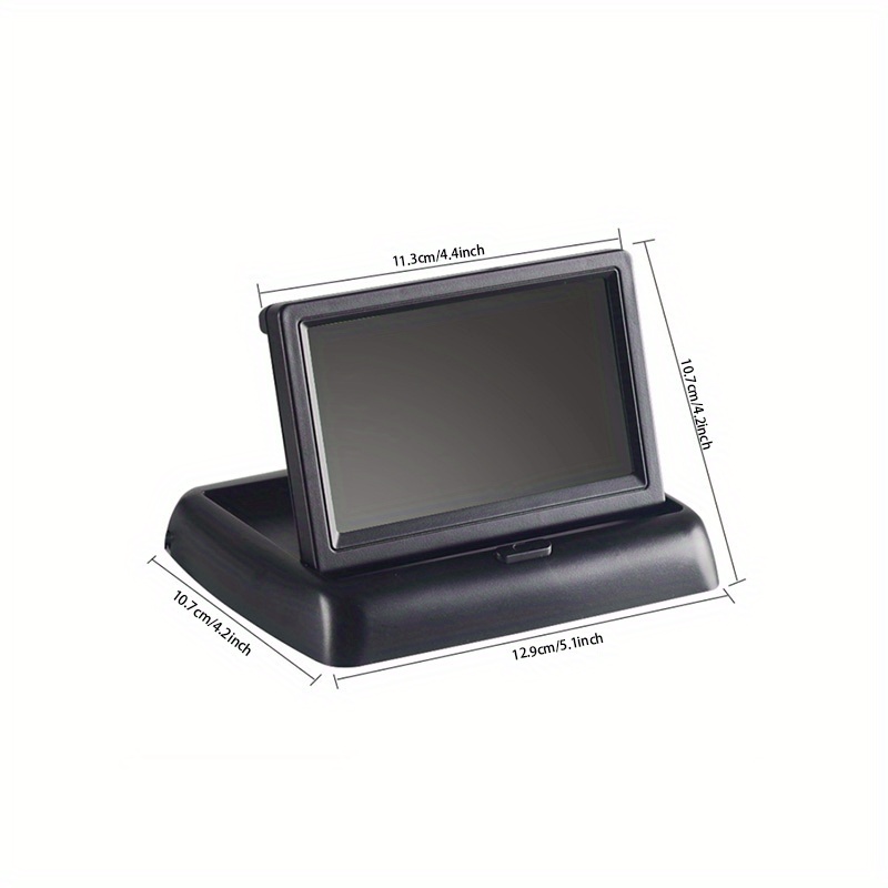 Car Monitor Rear View Camera 628*582p Foldable Color Tft Lcd Temu