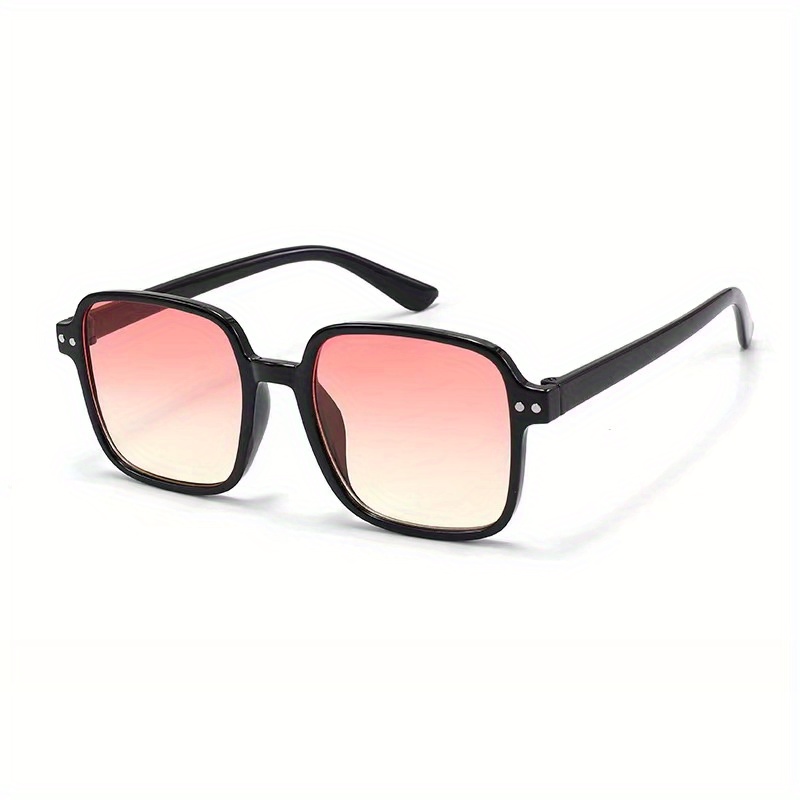 1pc Fashionable Square Frame Kids' Sunglasses, Perfect For Sun
