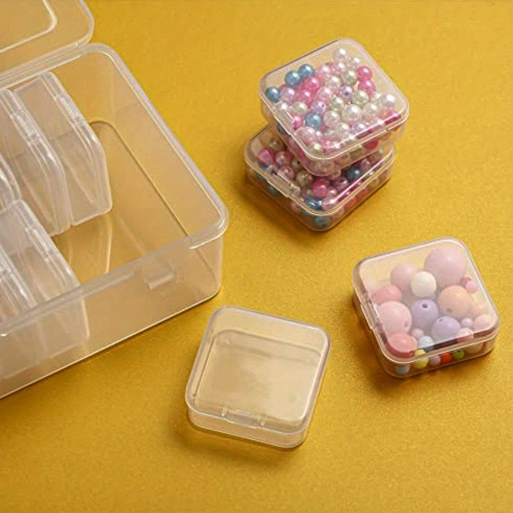 Small Bead Organizers Plastic Storage Cases Mini Clear Bead - Temu