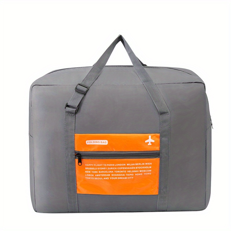 Foldable Travel Duffle Bag Waterproof Nylon Luggage Carry - Temu