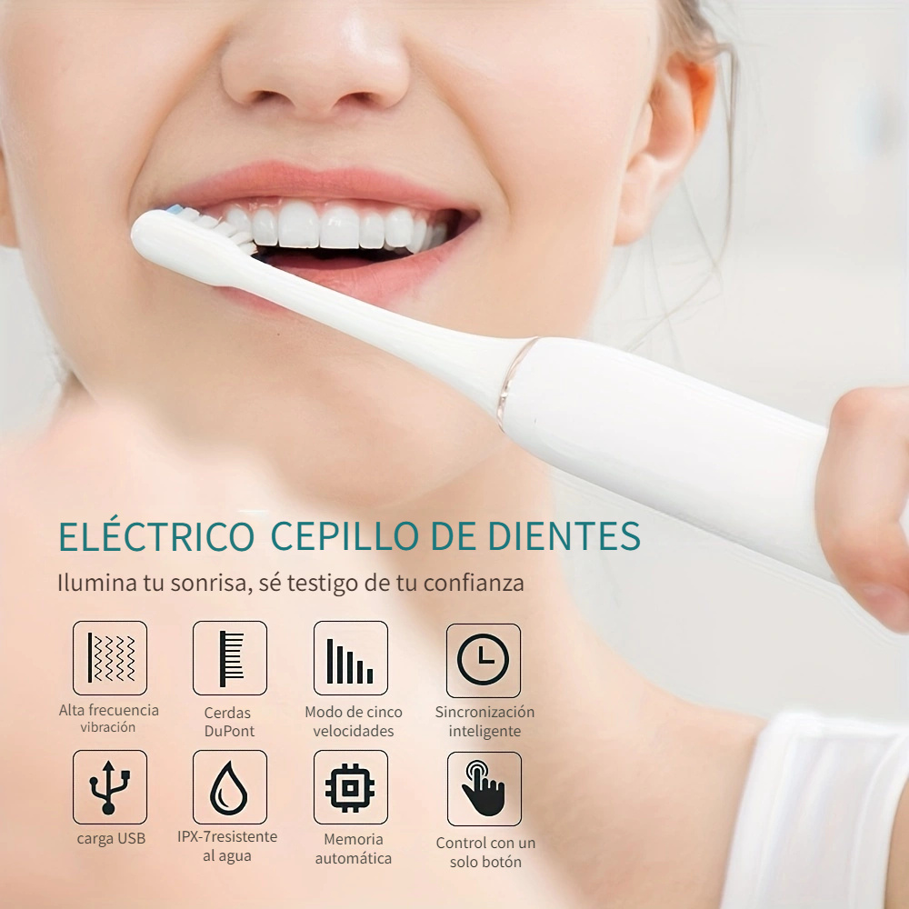 Cabezal Cepillo Limpieza Facial Cepillos Dientes Eléctricos - Temu