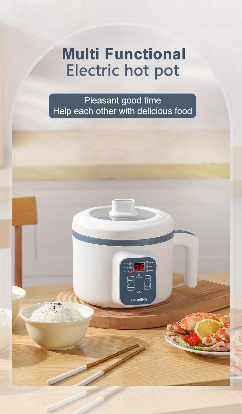1.7L Electric Rice Cooker Non-stick Cooker Single/Double Layer