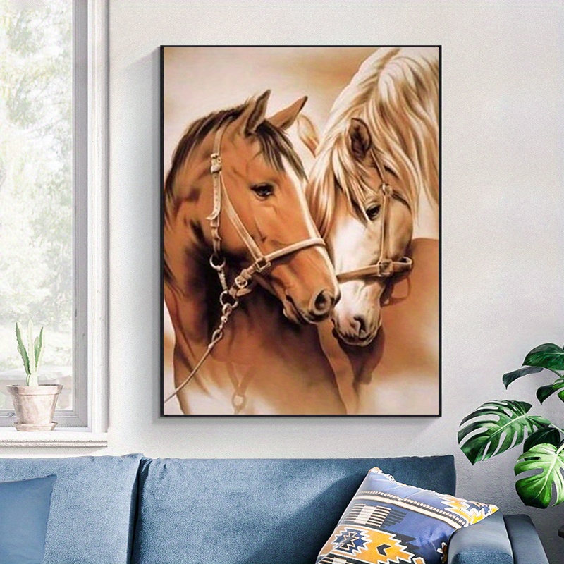 DIY Diamond Art Horse 5D Diamond Painting Aniaml Mosaic Diamond Embroidery  Cross Stitch Kits Picture Rhinestone