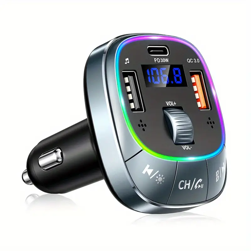 PERFECT BLUETOOTH FM Transmitter For Any Car, Truck (Superb Sound  Quality) 