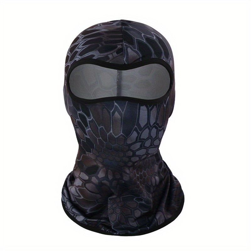 3 Hole Full Face Mask Ski Mask Breathable Fishing Hiking Balaclava