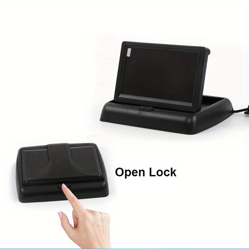 Car Monitor Rear View Camera 628*582p Foldable Color Tft Lcd Temu