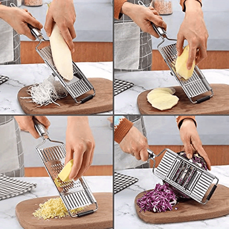 Cheese Slicer Stainless Steel Cheese Cutter Safe Handle Professional  Vegetable Cheese Slicers Peeler Perfectly for Kitchen Cooking 