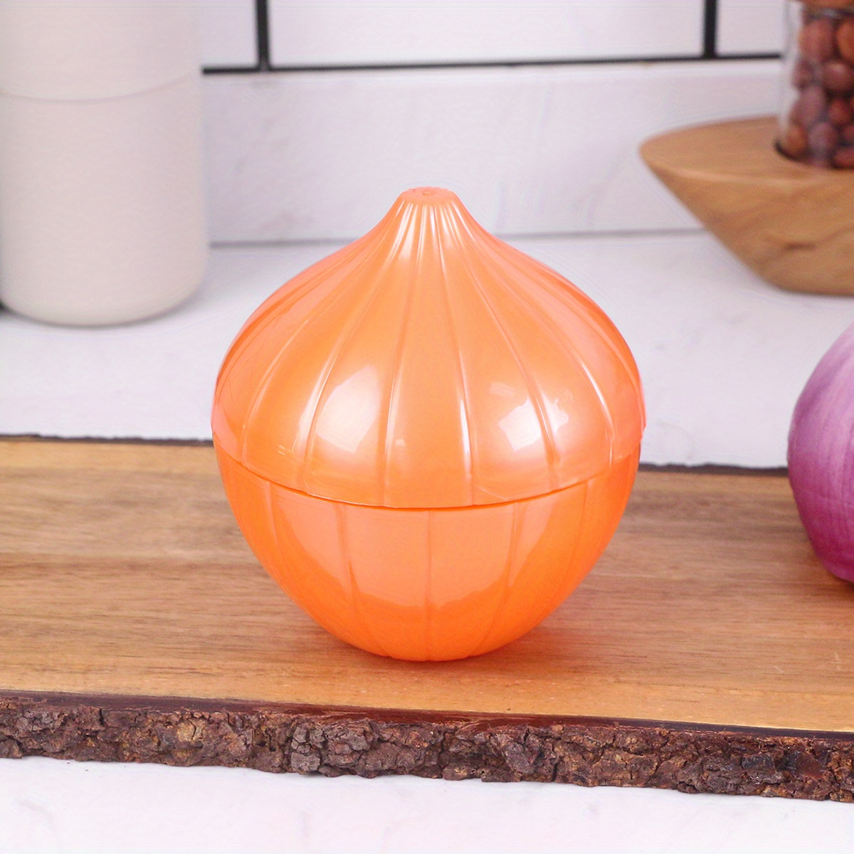 Onion Storage Containers, Reusable Onion Keeper for Refrigerator,  Individual Onion Saver Holder Organizer for Fridge to Keep Onion Fresh