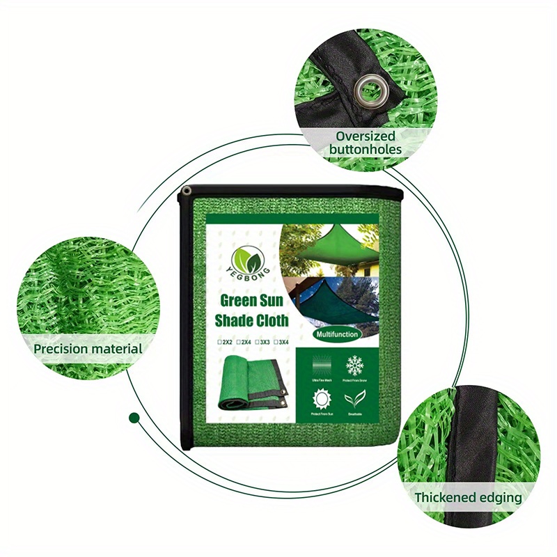 Keep Cool Protected Green Sun Shade Cloth Perfect Balconies Temu