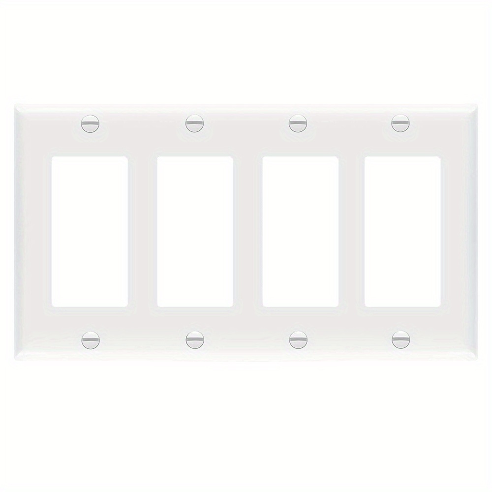 Wall Cover Plate, 1 Gang GFCI, White Plastic, 1 Pack. In Stock. Ships  Today. - Cable Protector Works - Elasco Wheel Chocks, Cable Protectors and  Cable Ramps %