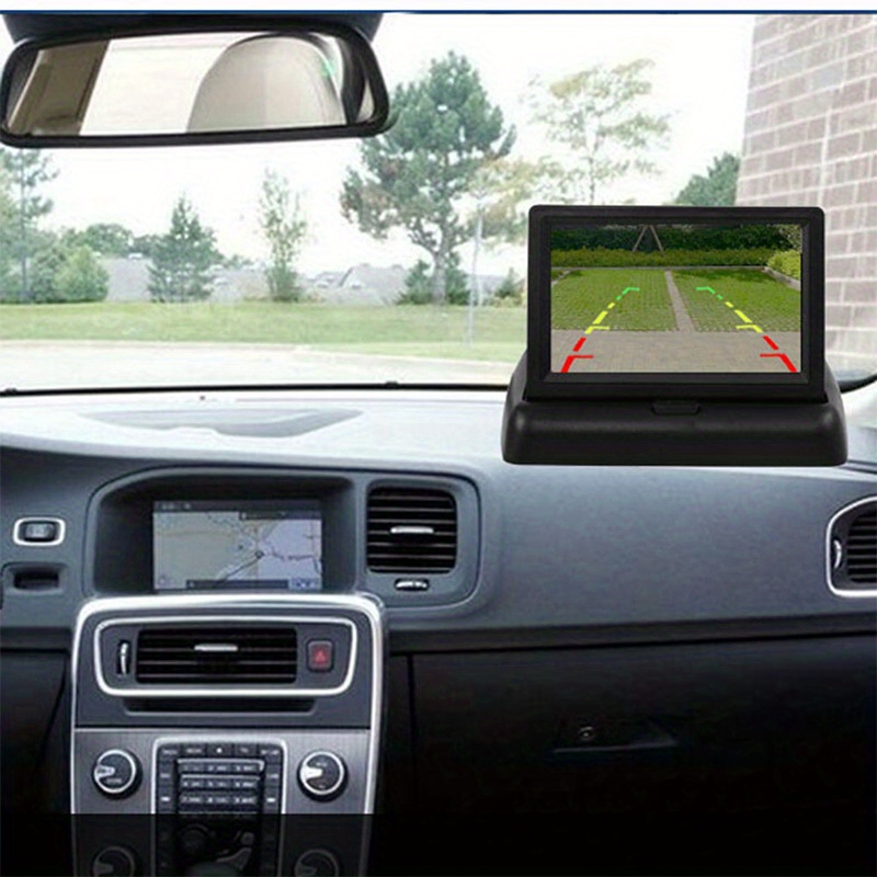 Car Monitor Rear View Camera 628*582p Foldable Color Tft Lcd Temu