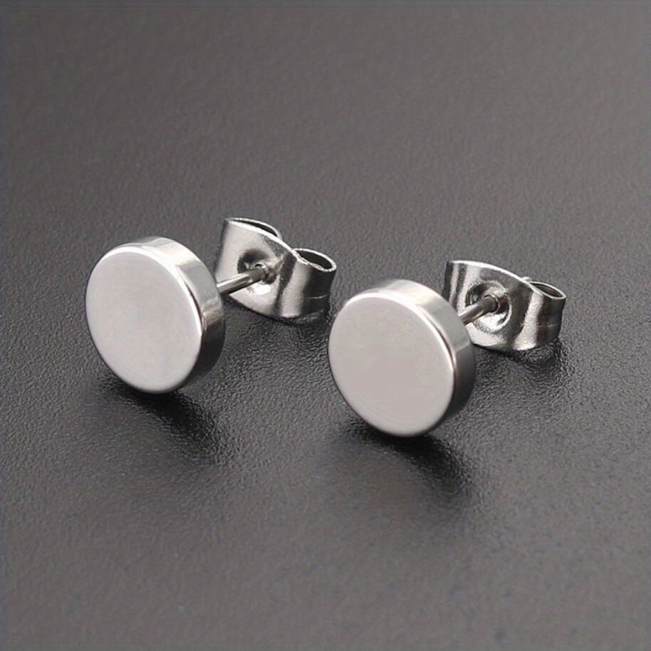 Stainless Steel Geometric Star Stud Earrings Small Earrings