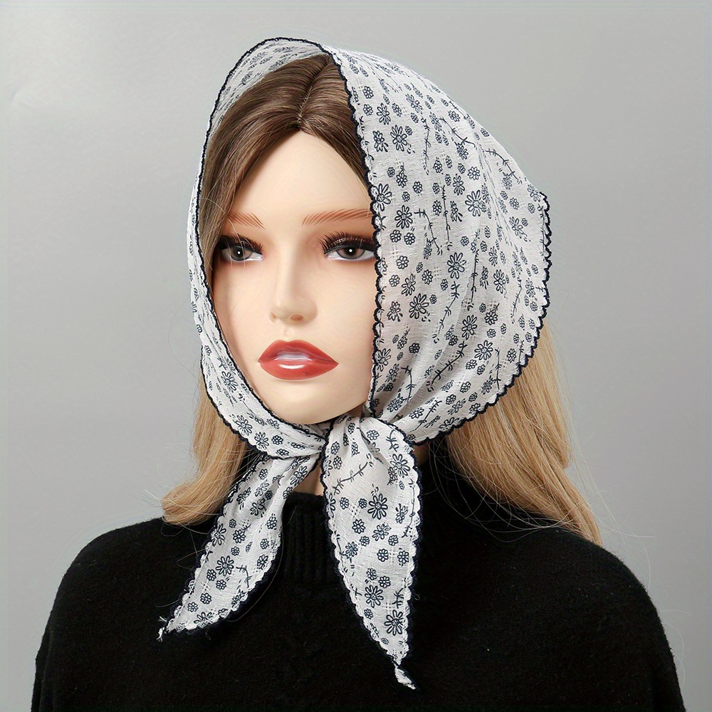 Headscarves & Neckerchiefs, Head Wraps & Bandanas