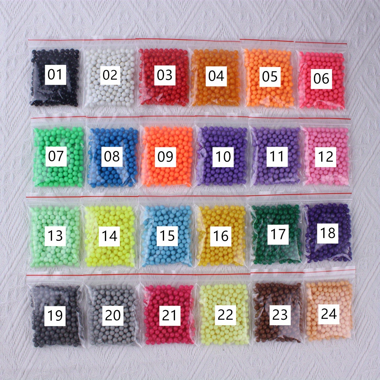 Bag Water Mist Magic Beads 24 Colors Diy Art Crafts Toys - Temu