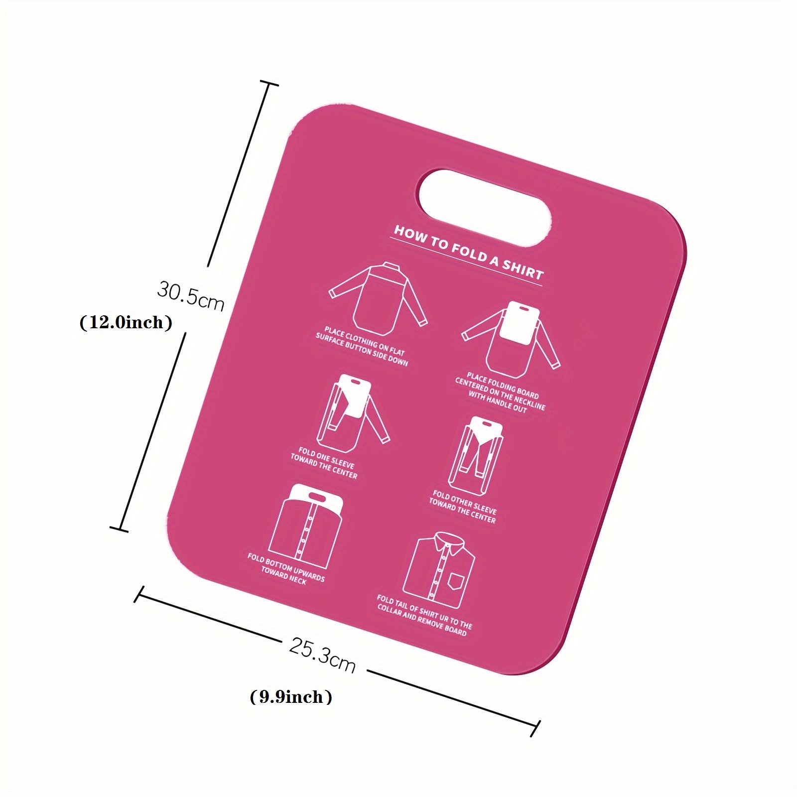 Easyfold Simple Plastic Clothes Folding Board Quick Temu