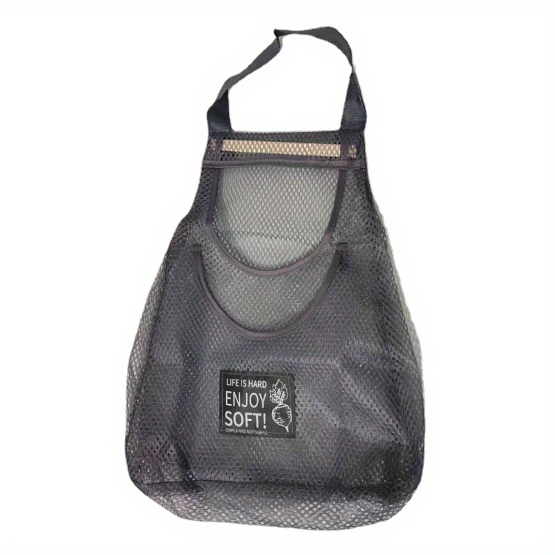 2pcs Hanging Mesh Bags Onion Ginger Garlic Storage