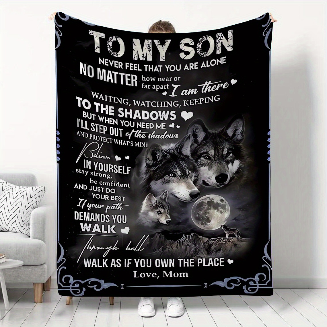 Moon and me online blanket