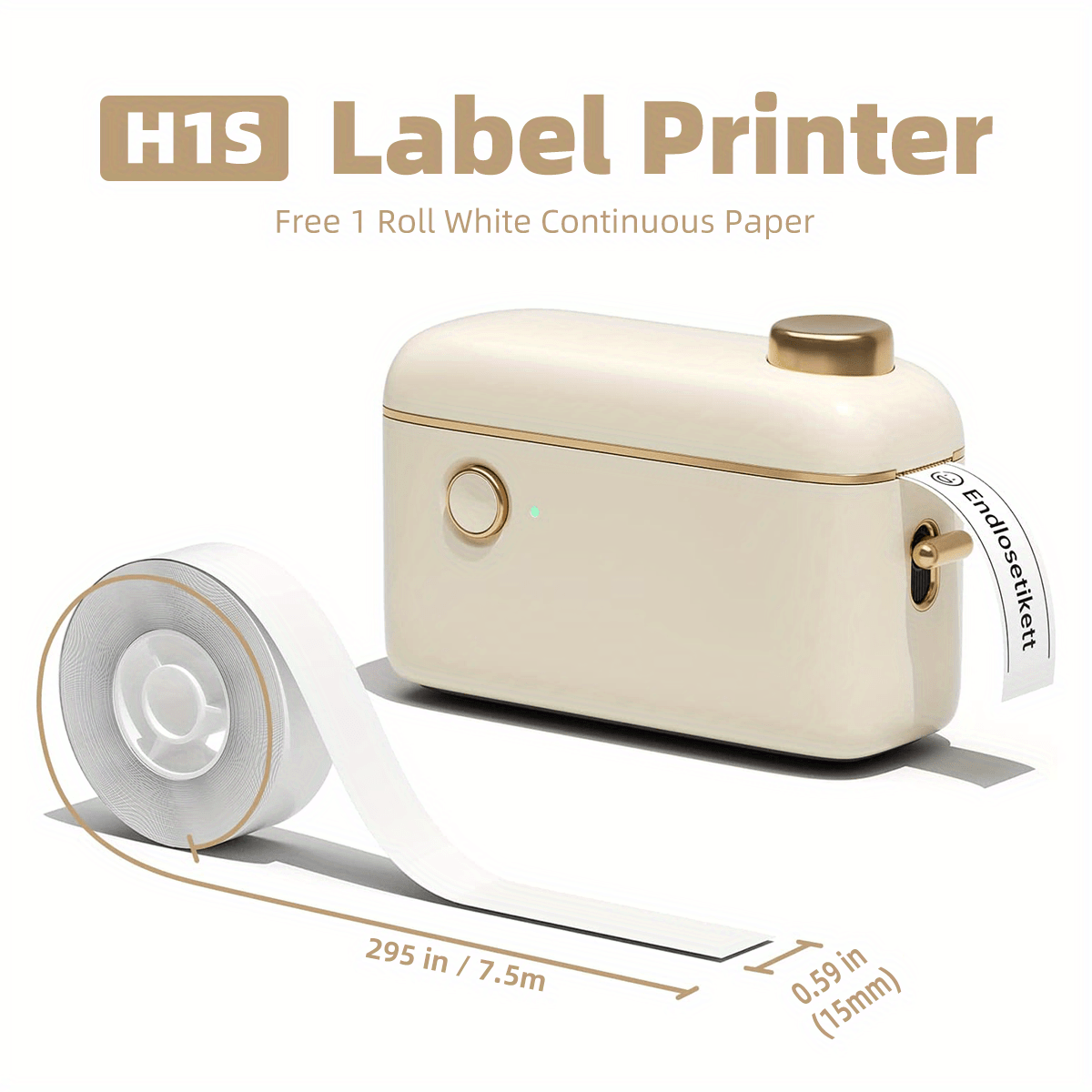 Label Maker Machine With Tape, P11 Wireless Labels Maker Portable Mini  Label Printer, Easy To Use With Smartphone Small Sticker Labeler Multiple  Templates For Home Office Organizing