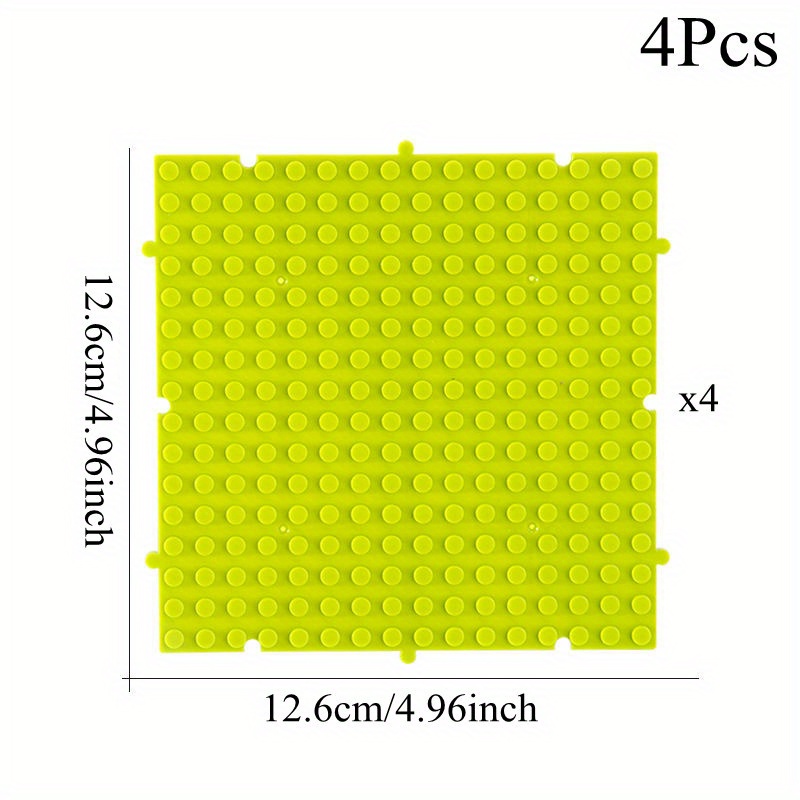 4Pcs 16x16 Dots Building Block Base Plate Classic DIY Creative Bricks Baseplates