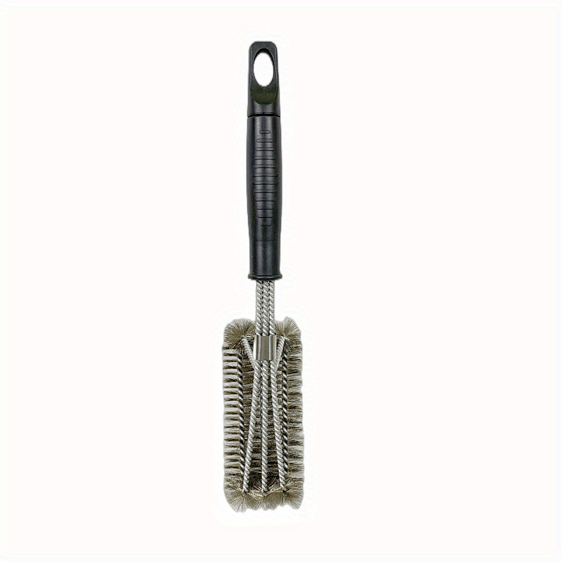 Grill Brush With Scraper, Stainless Steel Bbq Grill Cleaning Brush, Barbecue  Bbq Tool, Kitchen Gadgets, Kitchen Accessories, Home Kitchen Items, Outdoor  Decor - Temu