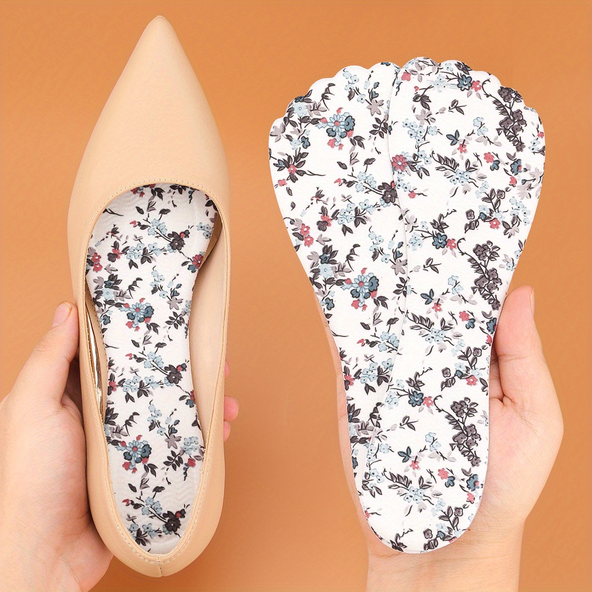 High Heeled Shoes Insoles Self-Adhesive Non-Slip Silicone Cropped Pad