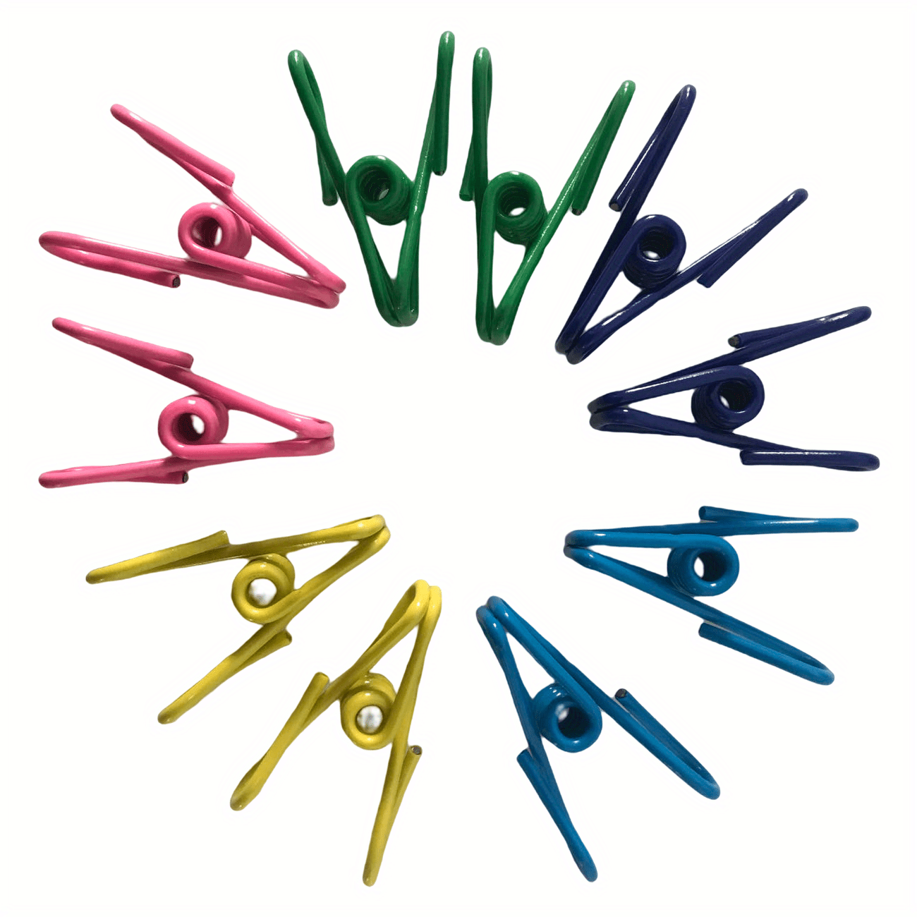 Chip Clips with Bag, PVC-Coated Utility Bag Clips for Food