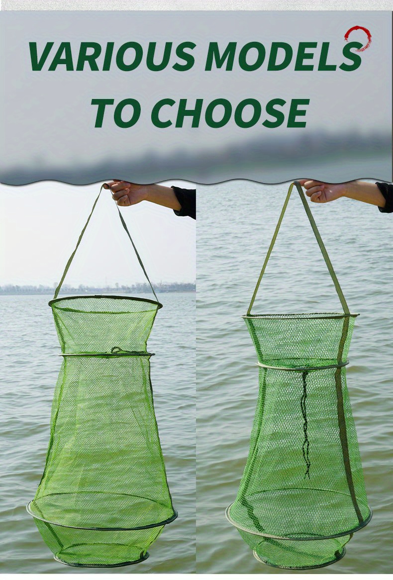 Foldable Portable Fish Net Quick drying Convenient Tackle - Temu Canada