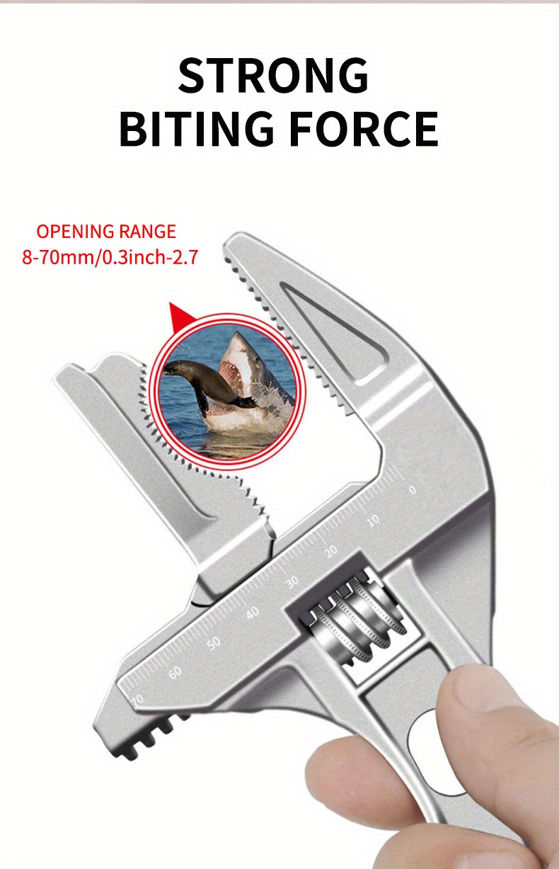 Multi functional Bathroom Wrench Tool Short Handle Large - Temu