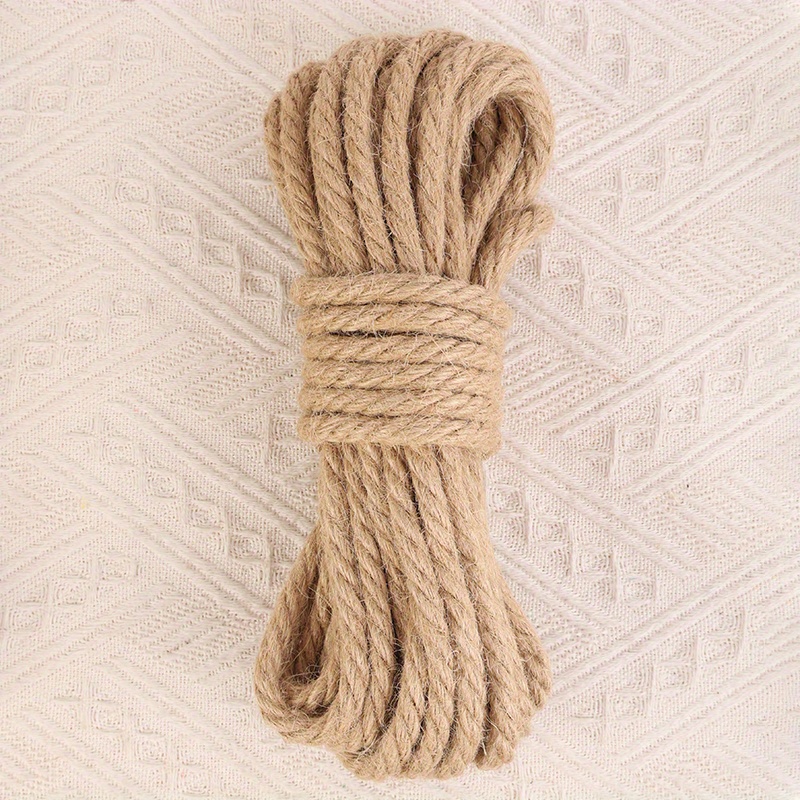 Hemp Ropes Natural Jute Hemp Rope Home Decoration Diy Craft - Temu