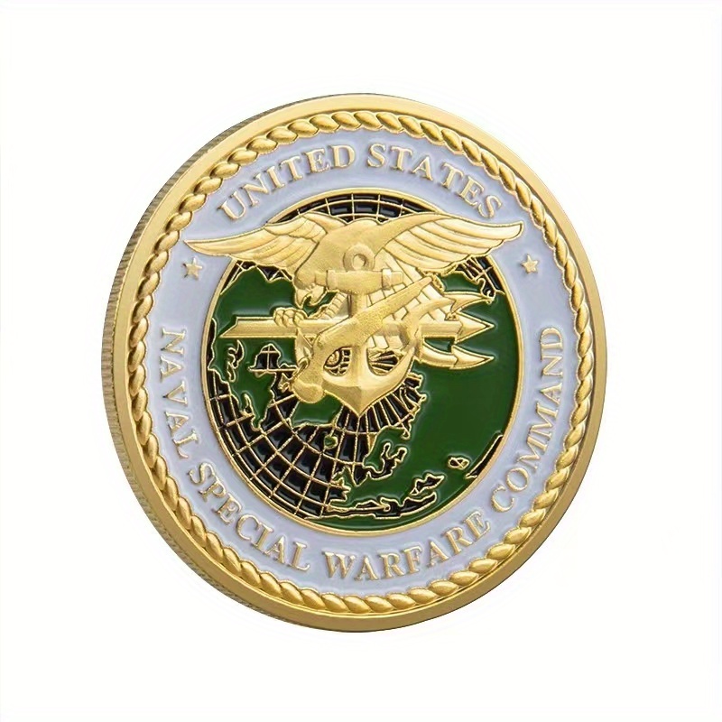 Us Navy Seals Challenge Coin A Unique Collectible Gift Boys Temu