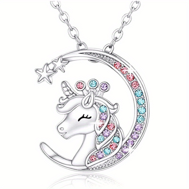 Swarovski hot sale unicorn necklace