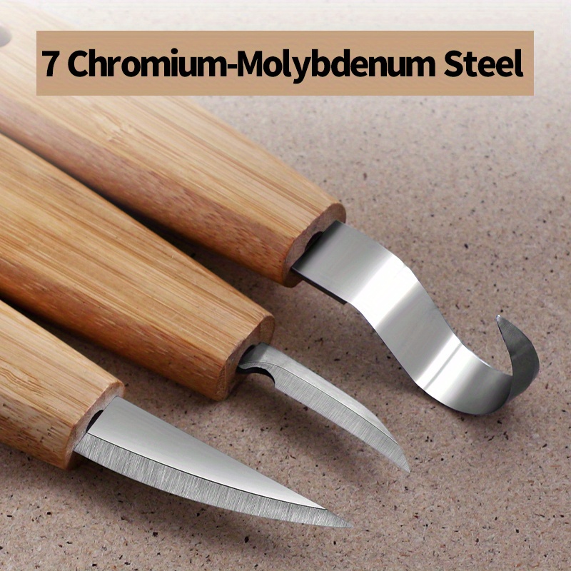 Wood Carving Knife Chisel Hook Knife Carving Tools Ergonomic - Temu