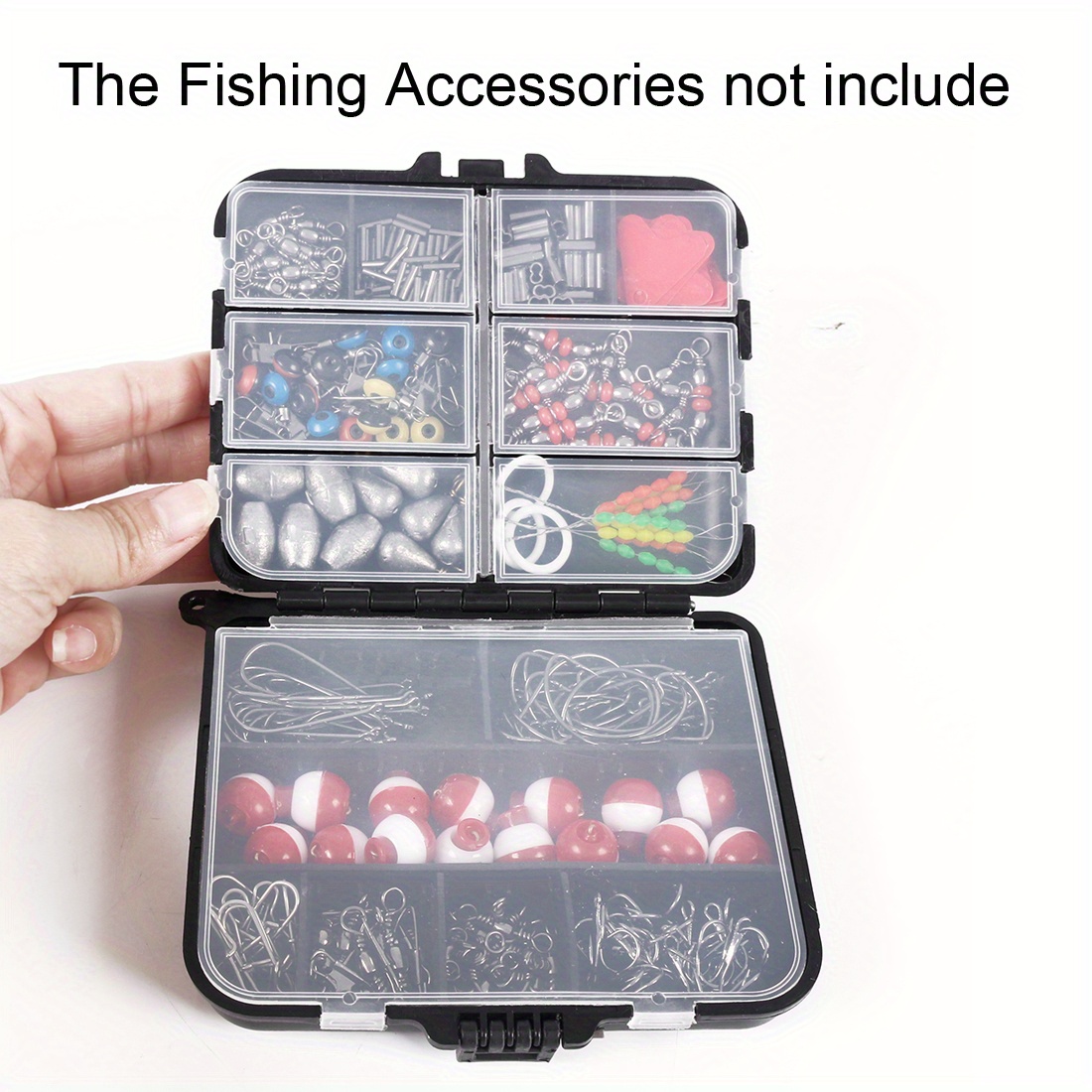 The Ultimate Fishing Tackle Box: Detachable Lures Hooks More - Temu