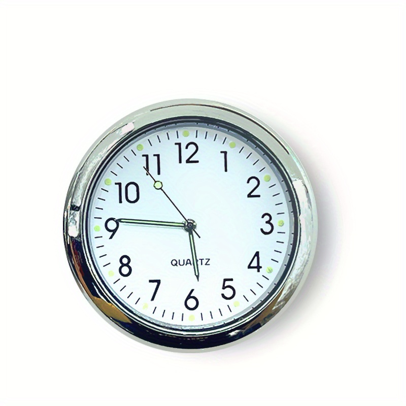 1pc Voiture Horloge Mini Quartz Analogique Voiture Tableau De Bord Temps  Évent Autocollant Horloge Montre Pour La Décoration De Voiture - Temu  Belgium