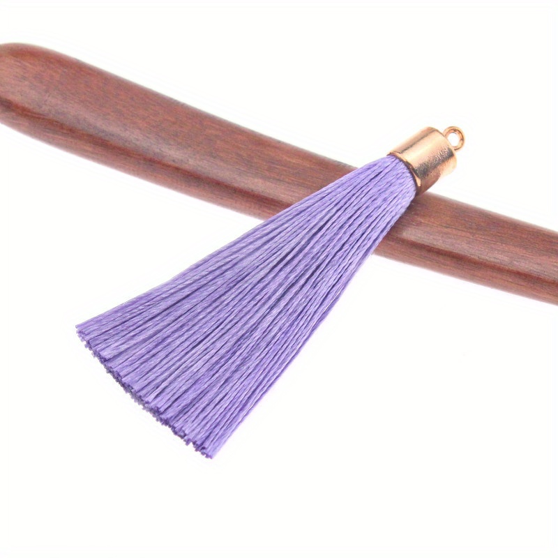 Mini Tassels 5 Pack - Purple