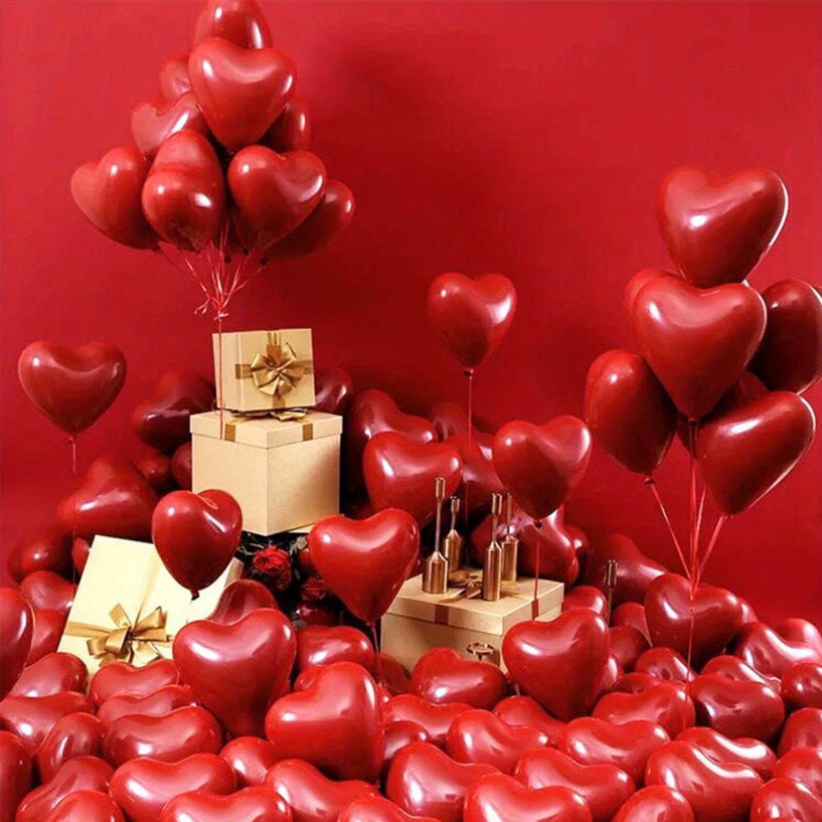 Globos en forma de corazón, 30 piezas Globo de corazón rojo, Globo de  corazón, Globos de papel de al ShuxiuWang 8390605509049