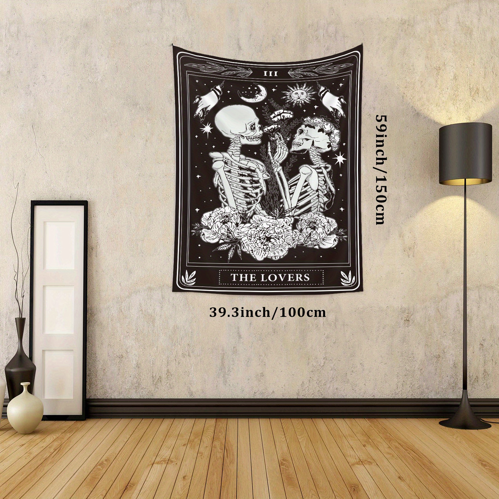 The lovers 2024 wall tapestry