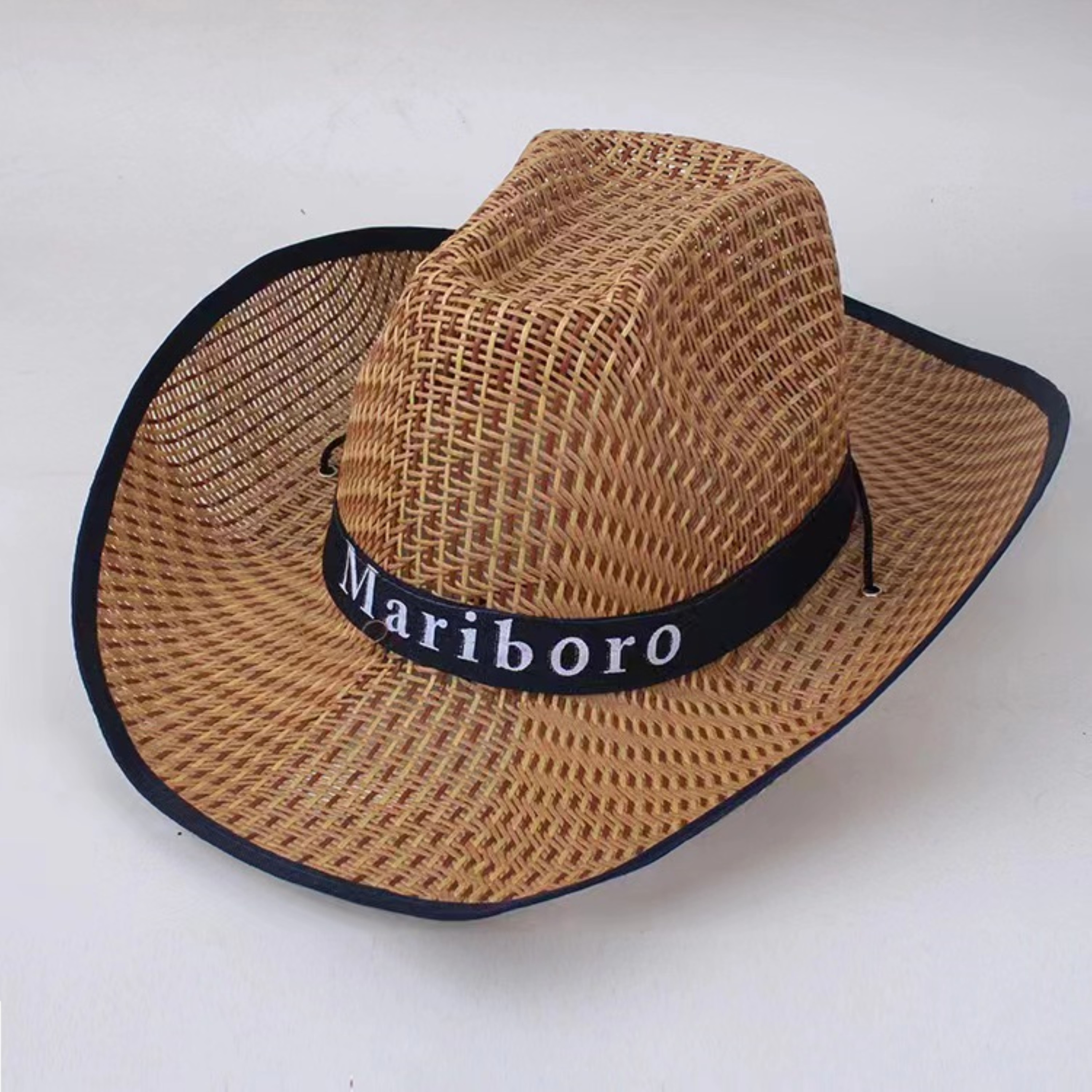 1pc Summer Travel Sun Hat, Men's Packable Cowboy Hat For Fishing, Hunting,  And Hiking