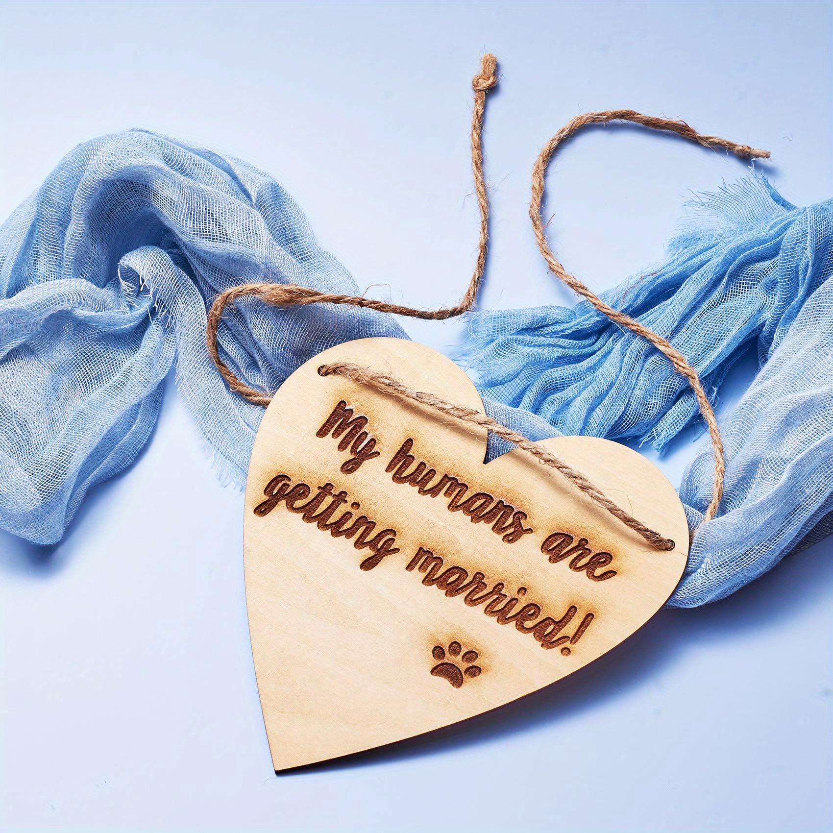 Personalized Dog Tag Engagement Photo Prop Celebrate Humans' Temu