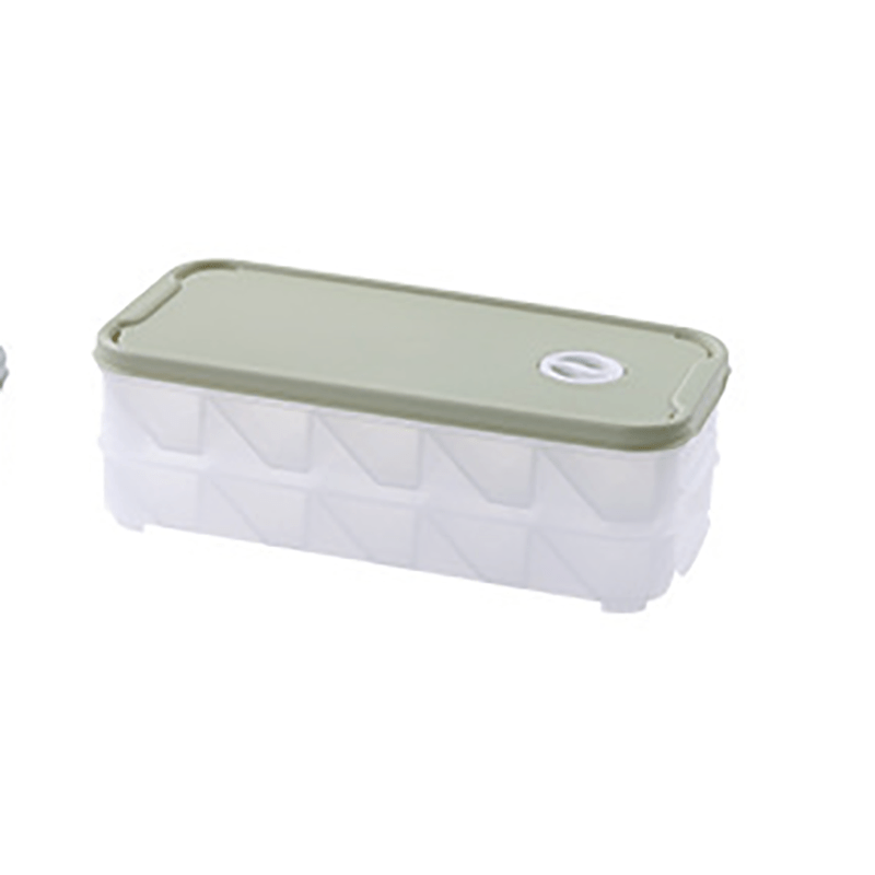 1pc Refrigerator Storage Box Dumpling Containers Stackable Kit