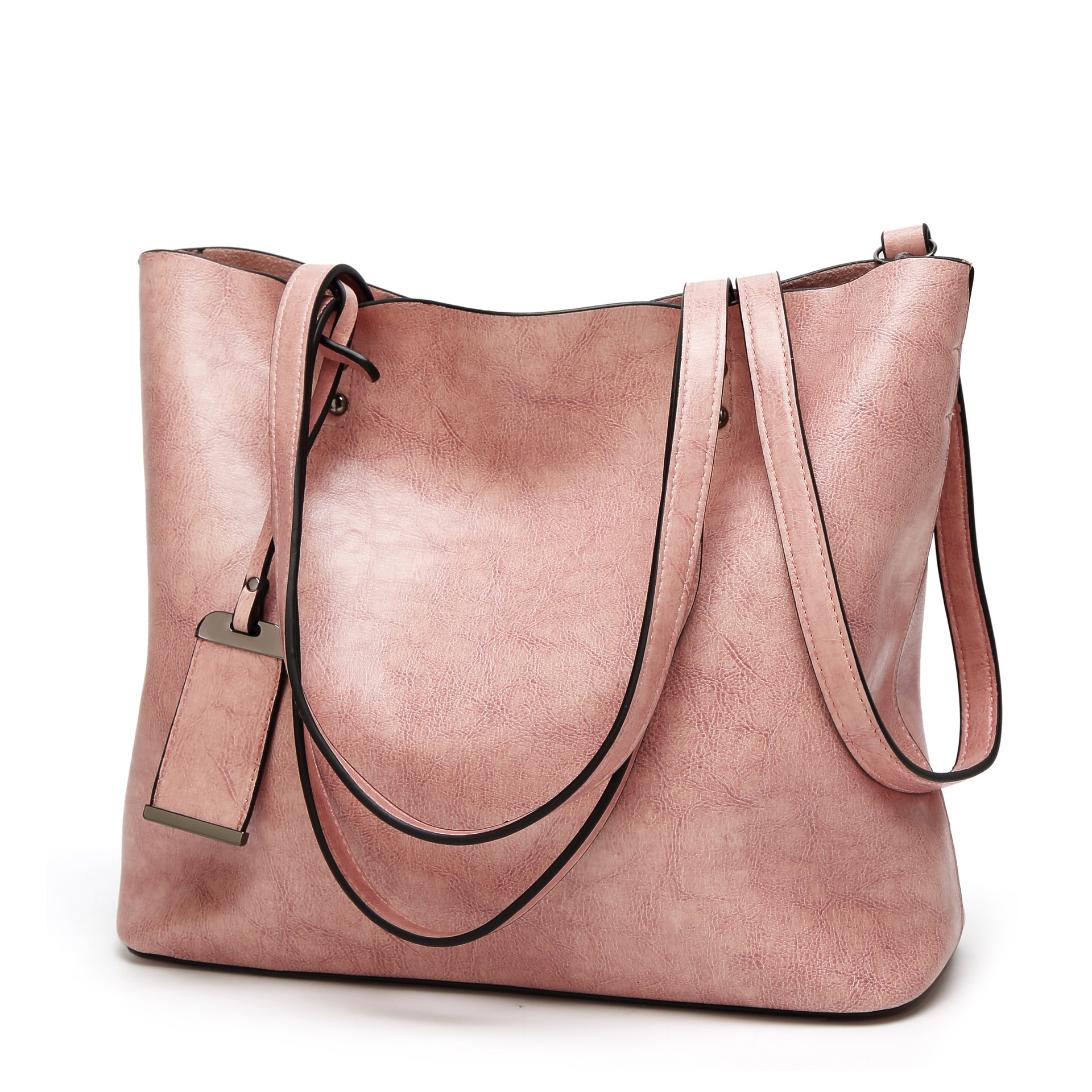 Women Pu Leather Handbags Tote Bag Soft Retro Designer Large Capacity  Multi-pocket Casual Ladies Shoulder Crossbody Bag Mother's Day Gift  Adjustable Shoulder Strap Purse Cheap On Sale - Temu