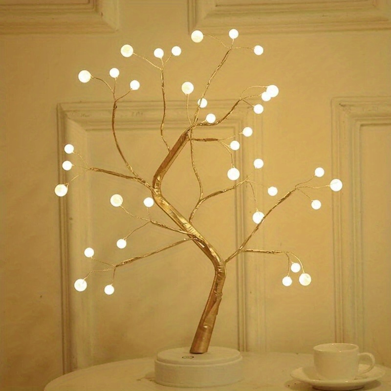 Starry Tree Lamp Led 108 Lamp Branch Lamp Bonsai Tree Lamp - Temu