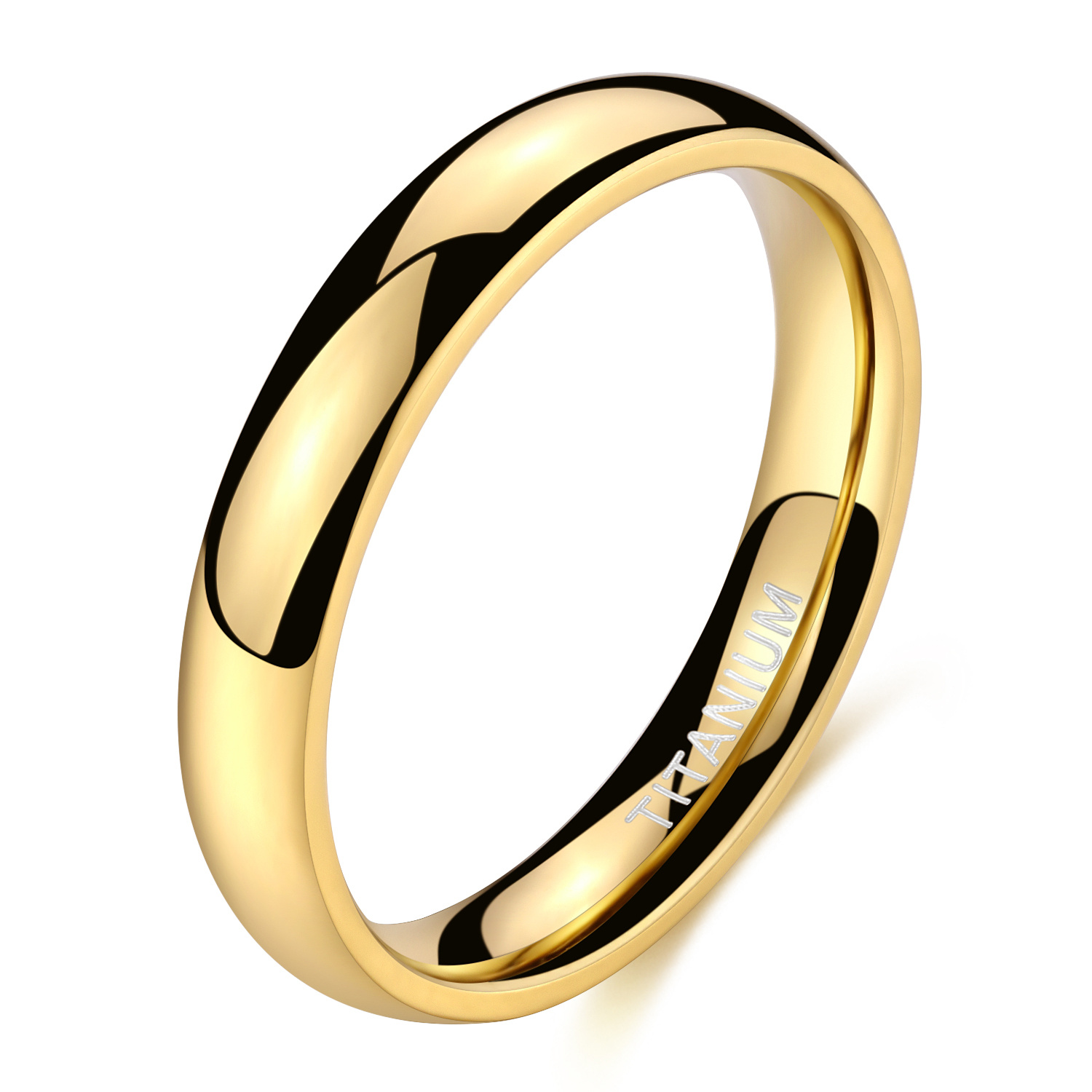 Plain gold ring hot sale for male