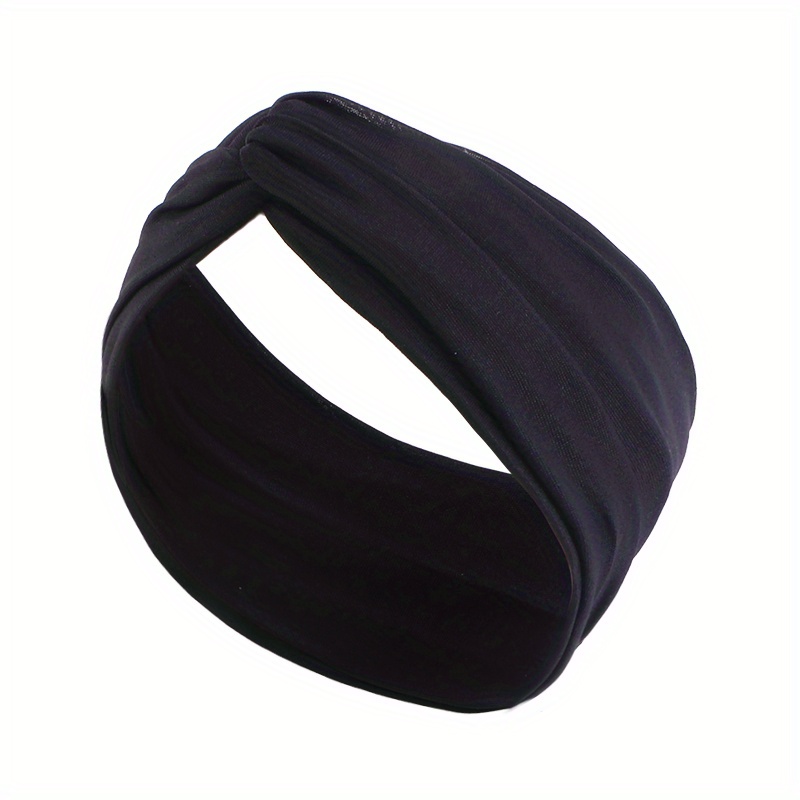 Acheter Bandeaux pour femmes filles Yoga Sport bandeau torsion bandes de  cheveux élastiques croisé bandeau Turban bandeau accessoires de cheveux  mode