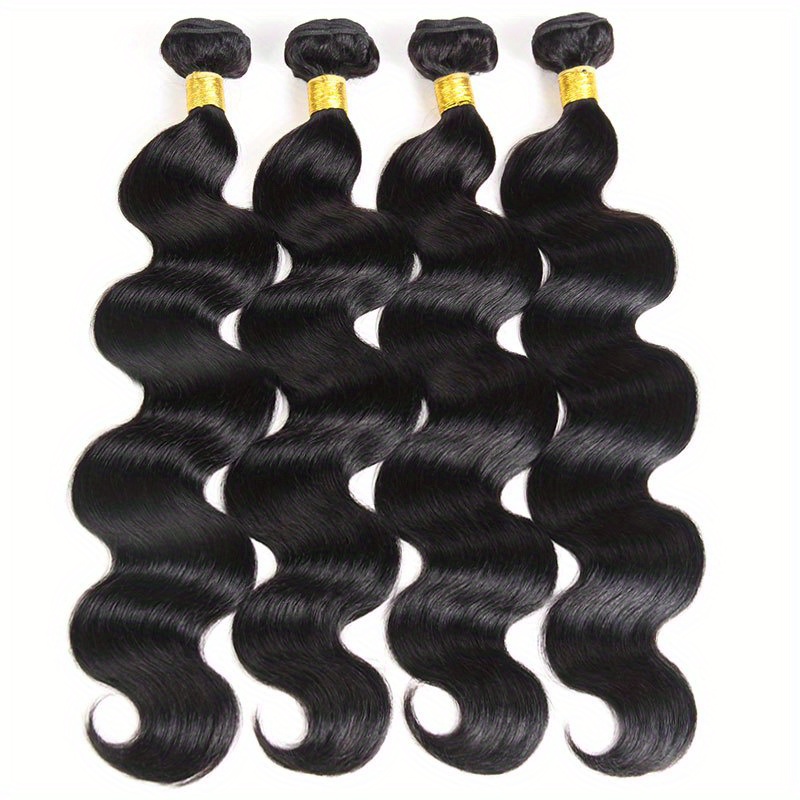 Body Wave Bundles Human Hair Weave Bundles Brazilian Weave - Temu