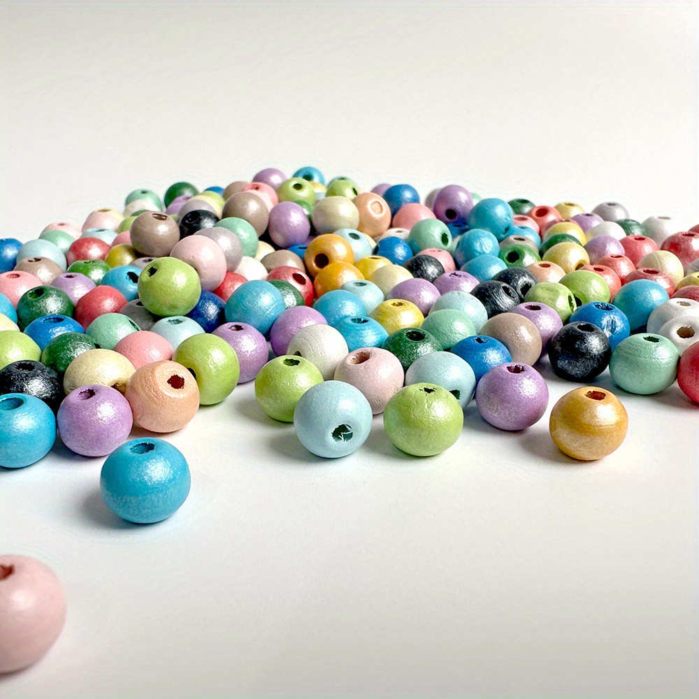 Round Pastel Beads - - Dala