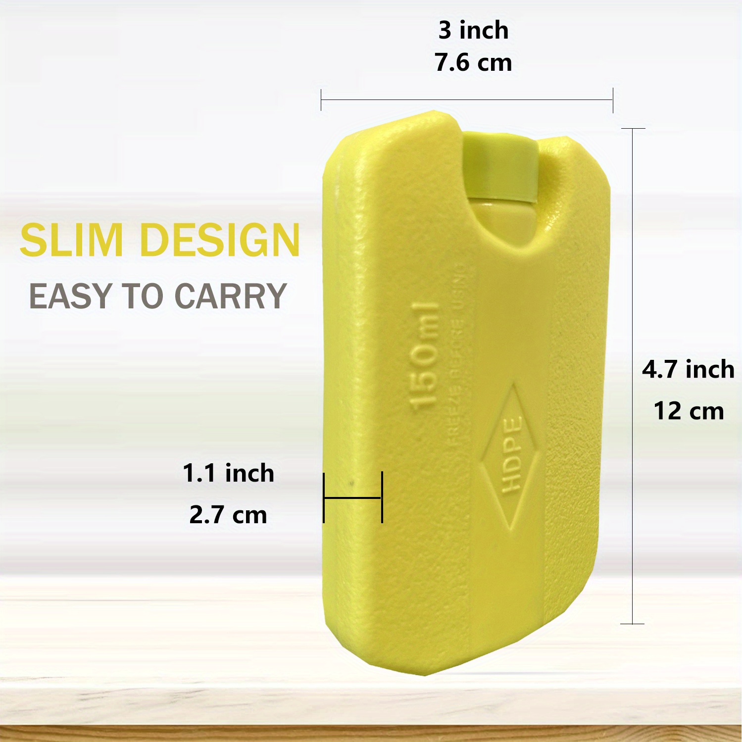 Ice Pack For Lunch Box And Cooler, Bpa Free, Reusable And Long Lasting,  Slim And Lightweight Design, Fun & Colorful - Temu
