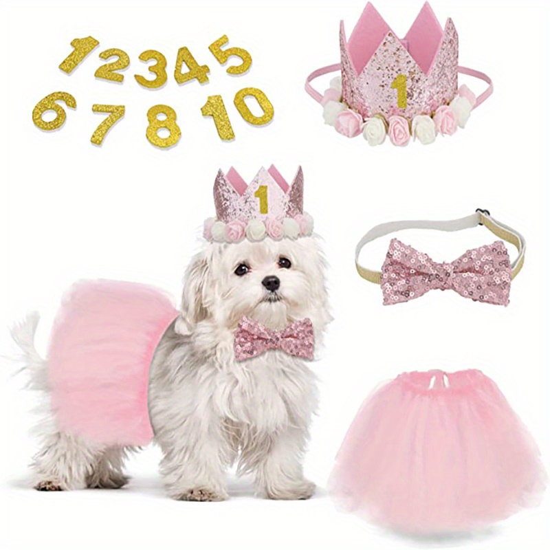 Dog birthday outlet tutu