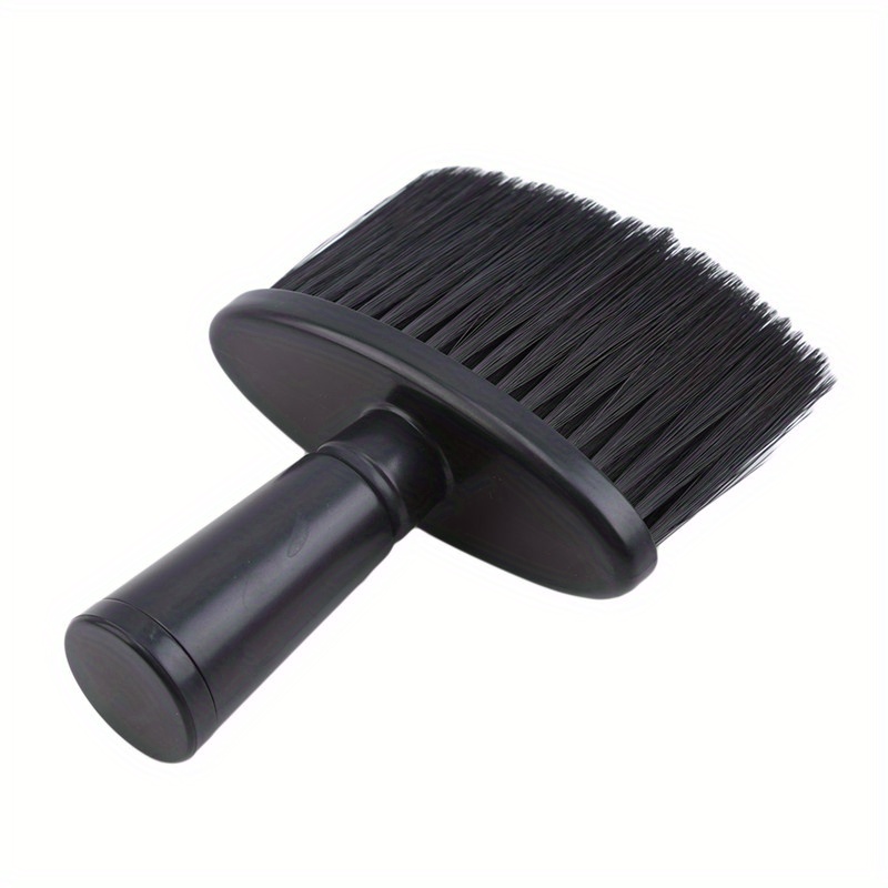 TEMU Soft Hair Styling Tool For Hairdressing And Sweeping Broken Hair - Neck And Face Duster Brush