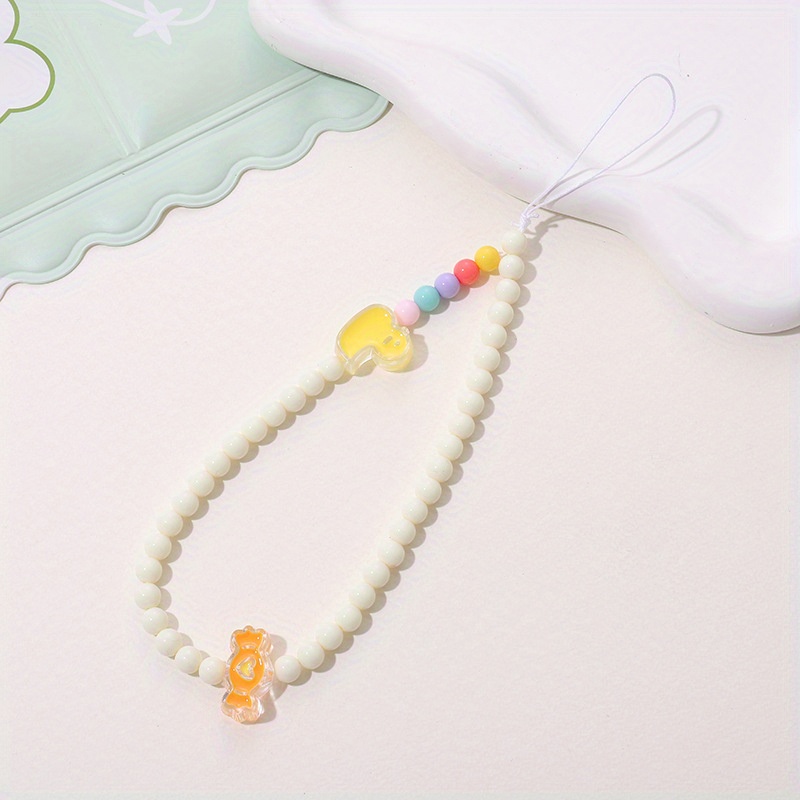 (3) White Silicone Bow Beads